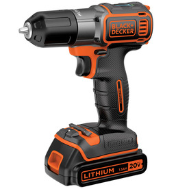 BLACK & DECKER 20-Volt Max 3/8-in Cordless Battery Included Drill